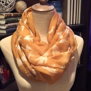 Charming Charlie Bird Print Infinity Scarf